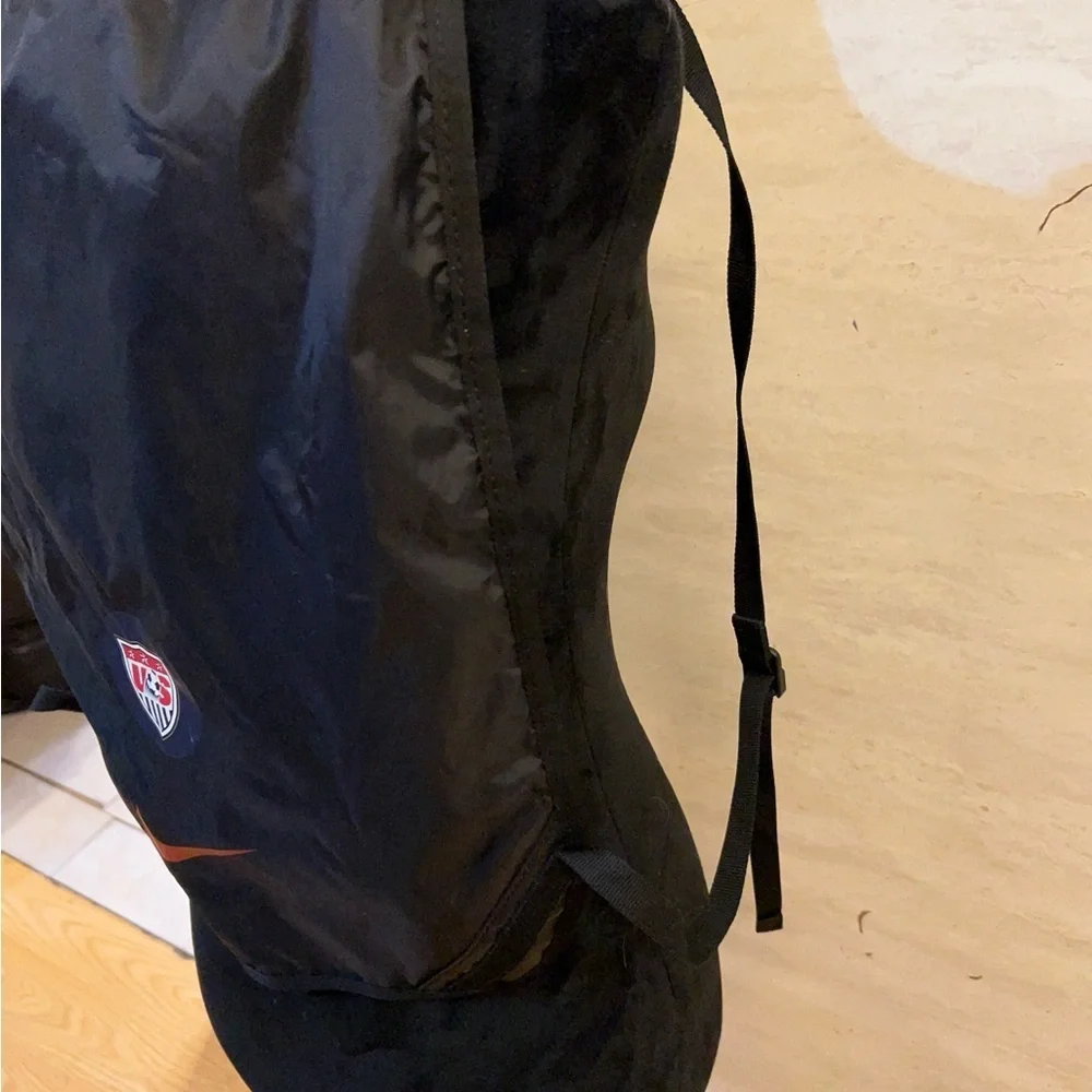 Nike USMNT Heritage Black Backpack with Red Nike Swoosh